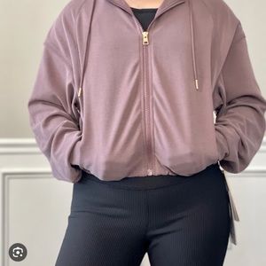 Athleta X Alicia Keys Hoodie in Mauve